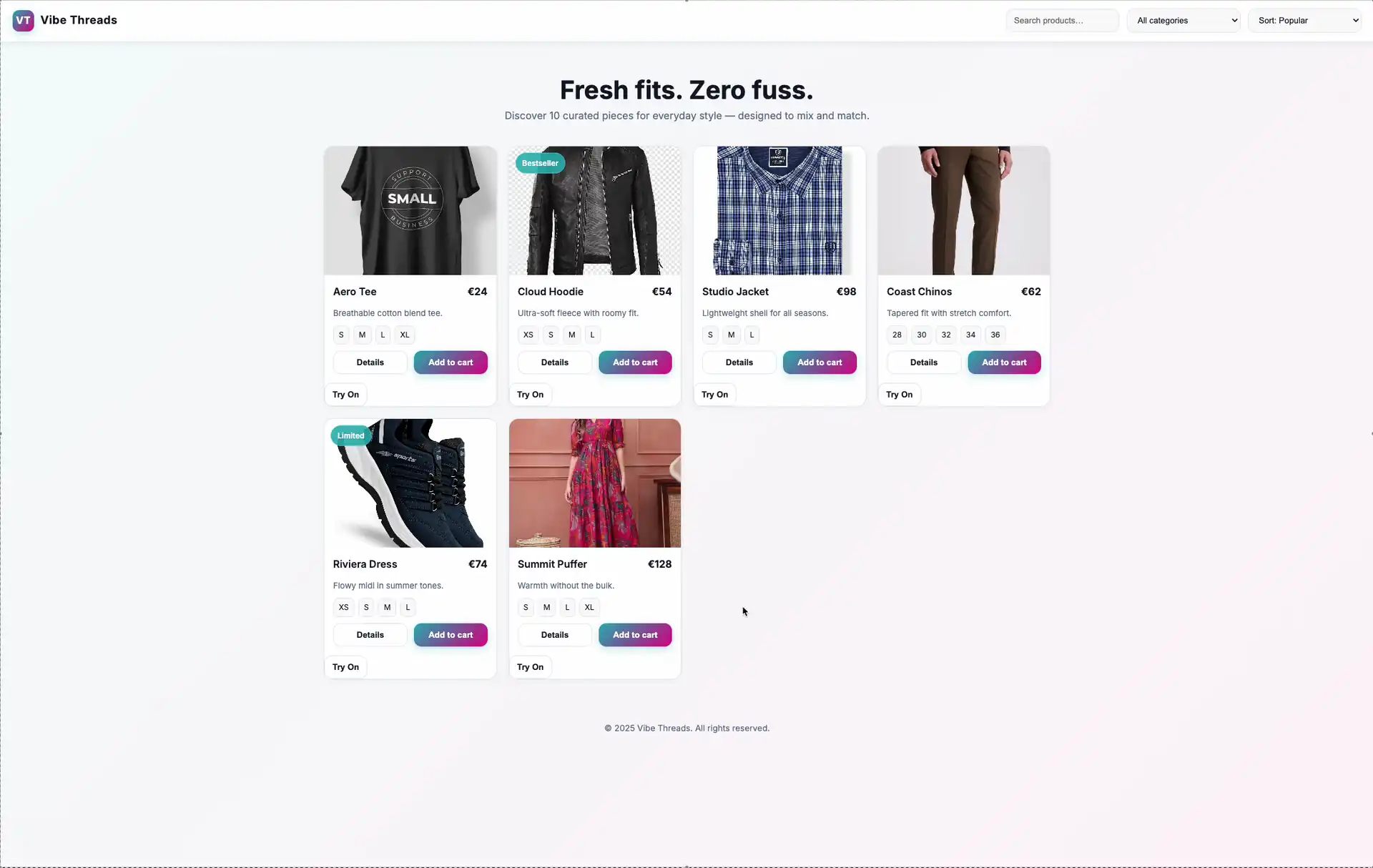 Demonstration of Hakama virtual try-on showing a person's photo and a piece of clothing being combined to show how it would look.